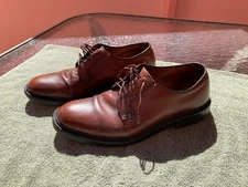 Vintage Hanover Shoes 9.5 D 2102 Calfskin Uppers USA Brown