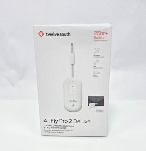 AirFly Pro 2 Bluetooth Adapter, 3.5mm AUX for Airplane & Car Use - OPEN BOX - Afbeelding 2 van 10