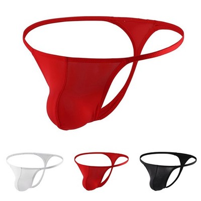 G-String-Höschen Einfarbig Hohe Strecke Regelmäßige Länge Sexy Stil Atmungsaktiv