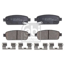 Satz Bremsbeläge Bremsklötze hinten für Chevrolet Cruze J300 J305 J308 | 8869