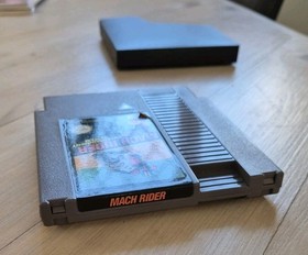 Mach Rider Nintendo NES Black Box Game Boxed PAL UK Mattel Version 