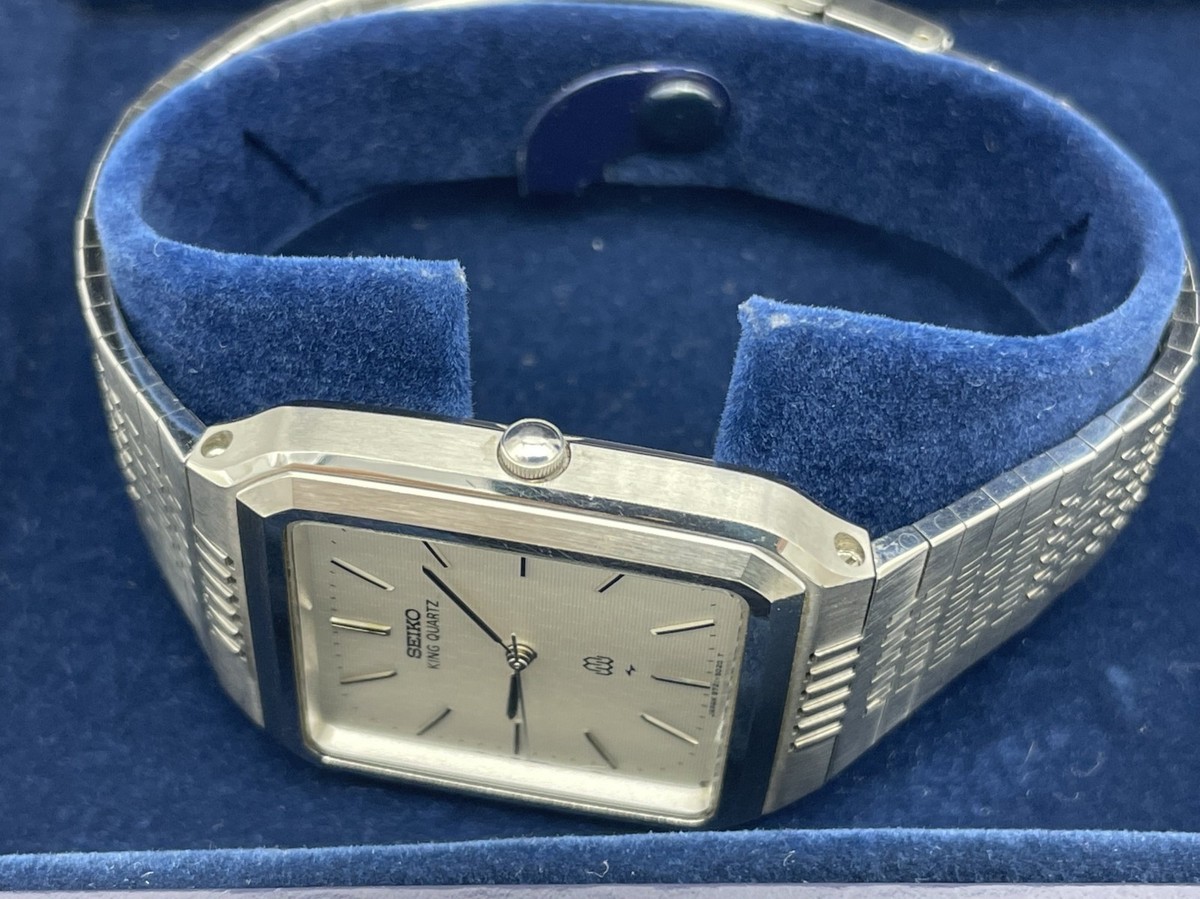時計 SEIKO KING QUARTZ Seiko King Quartz 9443-5020 Twin Quartz Gold Vintage Watch
