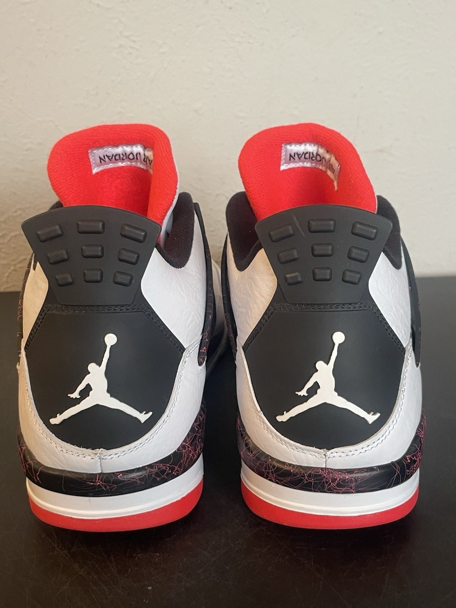 Air Jordan 4 Retro Pale Citron/Bright Crimson, 2019, Size 10.5 s-l400.jpg main image 2