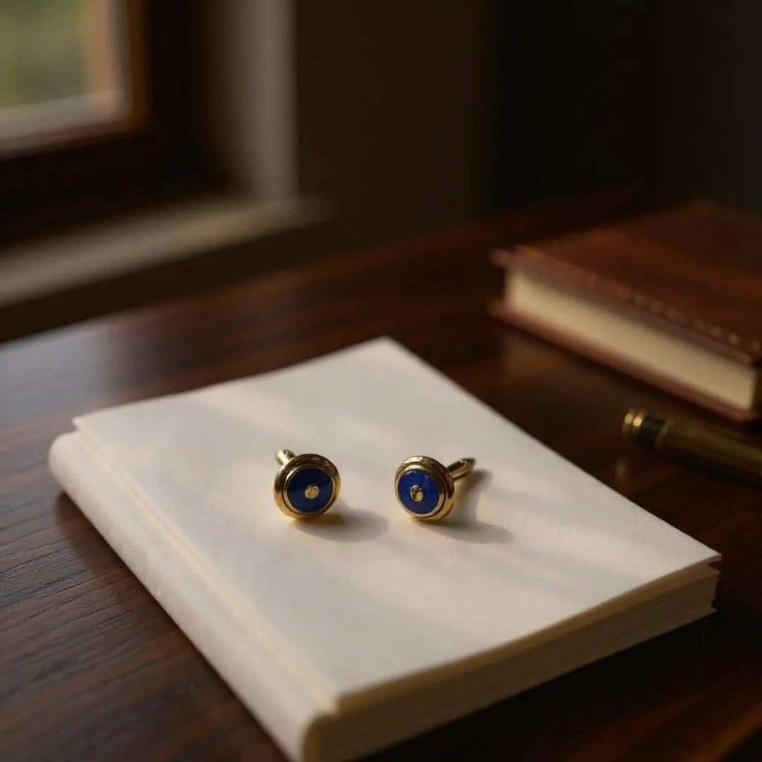 Dunhill Cufflinks Button Button Pre-owned - image 2