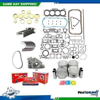 #ad #ad DNJ EK408M Master Engine Rebuild Kit For 87 93 Mazda B2200 2.2L L4 SOHC 8v $372.39
