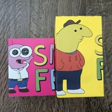 2025 SMILING FRIENDS PIM & CHARLIE VINYL FIGURE SET OF 2 ADULT SWIM - MINT NYCC