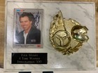  4 time Indianapolis 500 winer 9 x 5 wall plaque with signed card  — photo 2