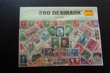 DANEMARK - lot de timbres obl