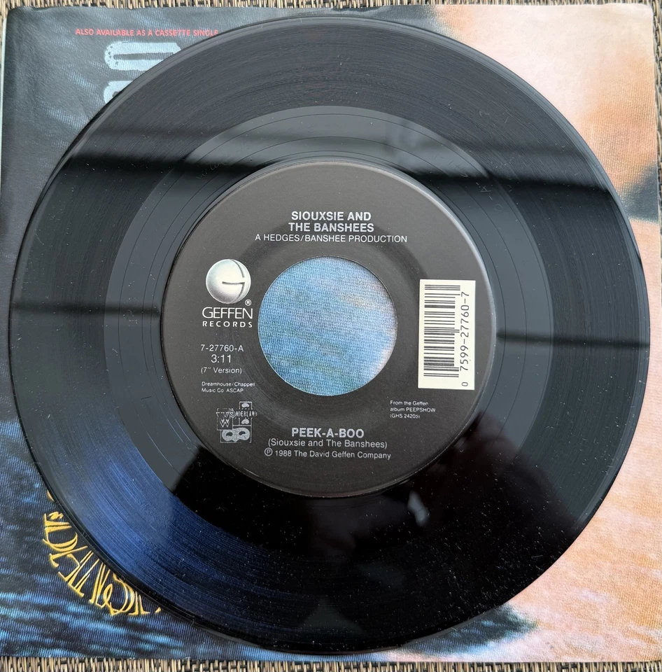 Siouxsie and the Banshees - Peek A Boo / False Face - Geffen 7-27760 - M PS - Image 3 of 4