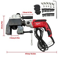 220V 1300W External Clamp-On Pipe Chamfering Machine 30°/35°/37.5° Bevel Angle