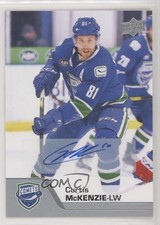 2020-21 Upper Deck AHL Auto Curtis McKenzie #44 Auto z6b