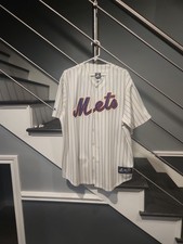 Mets Whitw Majestic Jersey Size XL