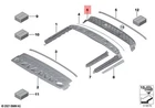 Genuine MINI Cooper JCW One F57 D S SD SE Trim panel casing rear 54347364806
