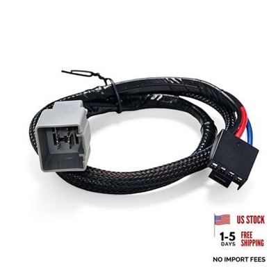 302400 Trailer Brake Controller Plug & Play Wiring Harness 302400，2015-2022 Ram