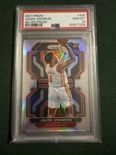 2021-22 Panini Prizm - Jalen Johnson #305 Silver Prizm (RC) Psa 10 