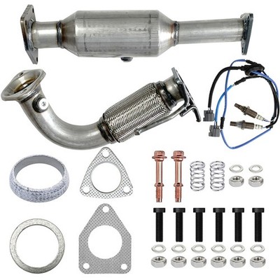 EPA Front Flex Pipe Catalytic Converter W/O2 Sensor Fit 03-07 Honda Accord 2.4L