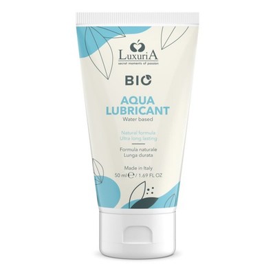 LuxuriA BIO Aqua Gleitgel 50 ml   Wasserbasiert | für Vaginalsex & Vorspiel