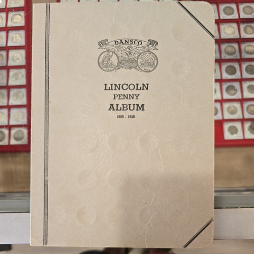 1946 DANSCO COIN ALBUM LINCOLN PENNYS 1909-1946 (2) books