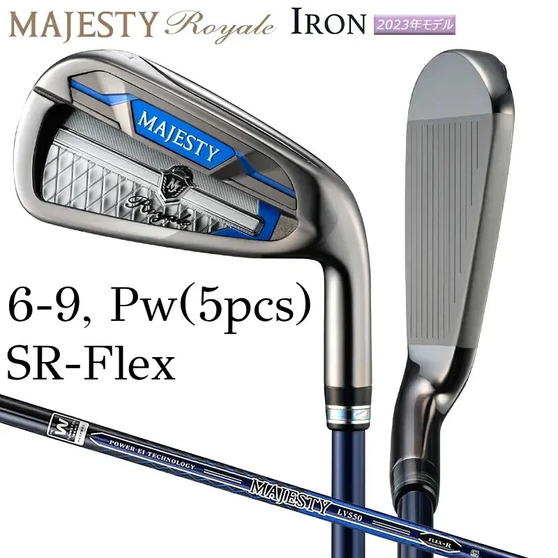 Majesty Royale 2023 6-pw 5pcs Iron Set SR-Flex LV550 Graphite w/Headcover - Image 2 of 4