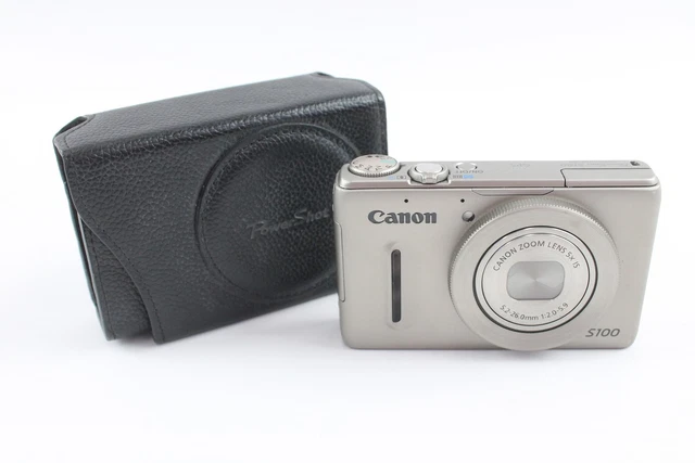 10 Canon PowerShot S100 Digital Compact Camera Working w/ Canon 5x Lens