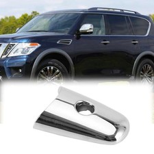 Front Car Exterior Door Handle Cover with Keyhole Outside Door Handle