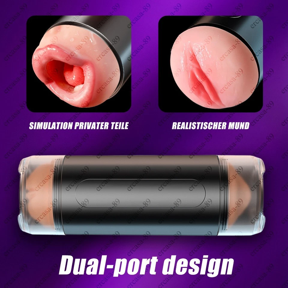 Automático-Hombre-Bolsillo-Taza-Manos Libres-Masajeador-Para-Hombres-Cuerpo Completo-Masajeador-EE. UU. Foto 4 de 4