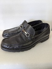 Salvatore Ferragamo Gancini Driving Loafers Bit Size 9