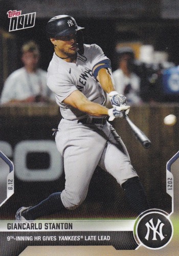 2021 Topps Now 653 Giancarlo Stanton