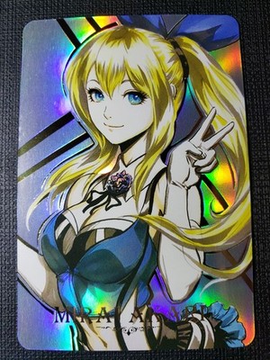 Vtuber Mirai Akari Goddess Anime Waifu Holo Foil Art Card ACG Carddass Sexy