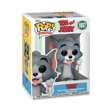Funko Pop! TV: Tom & Jerry - Tom - Tom and Jerry- Figura de Vinilo Coleccionable