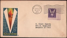 WWII patriotic, Monticello MS, 1944