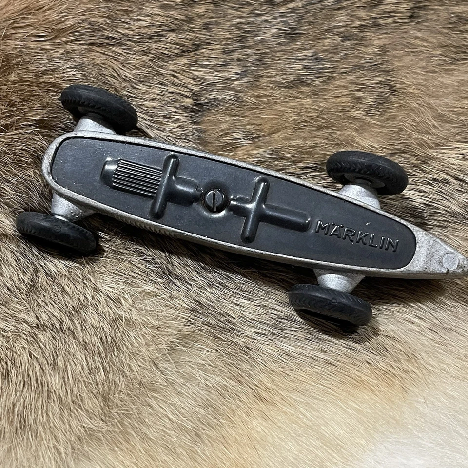 Marklin Diecast 1930's Mercedes Benz Race Car, Original - Image 3 of 4