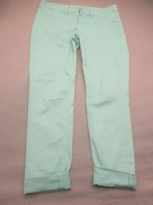 Sold Desing Lab Size 32 Women Green Cotton Blend Skinny Stretch Chino Pants 710