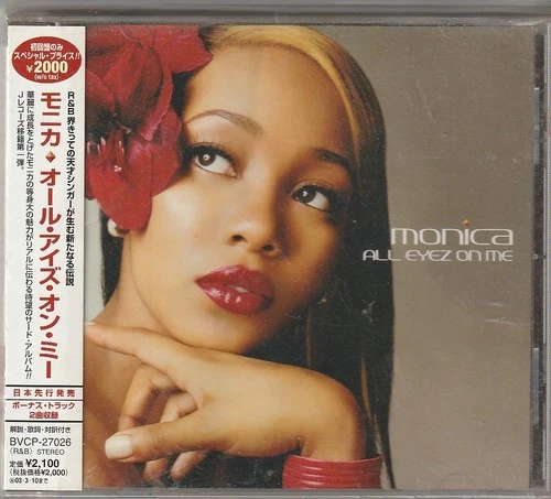 Monica – All Eyez On Me Japan CD w/obi BVCP-27026