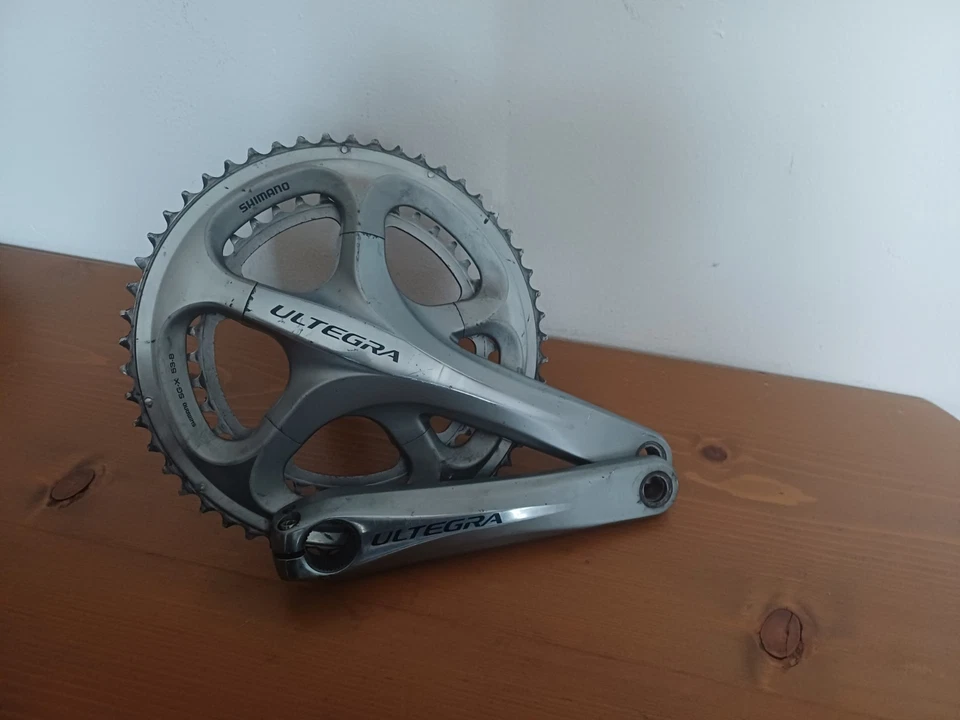 Shimano Ultegra FC-6700  53/39 172.5mm 10 Velocità Guarnitura Originale Usata - Immagine 2 di 4