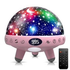 Baby Night Light Star Projector Night Light projector for Kids Room with Sound M