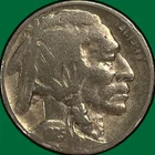 1925-D Buffalo Nickel Very Good VG Coin, Scrape #39157