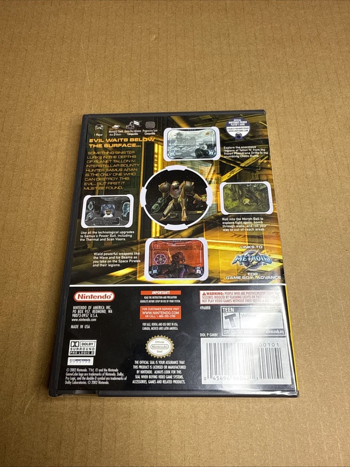 Metroid Prime Nintendo GameCube, player’s choice SEALED BRAND NEW - Image 2 of 4