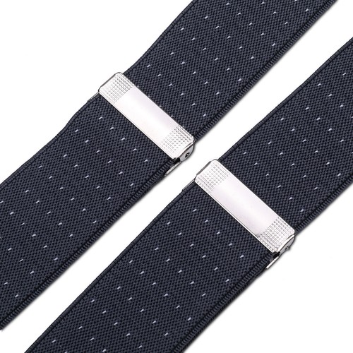 Tirantes ajustables Hombre Mujer Unisex Pantalón Elástico Espalda Y Tirantes Clipon - Imagen 65 de 186