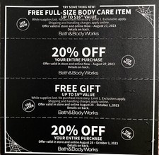 Bath And Body Works BBW