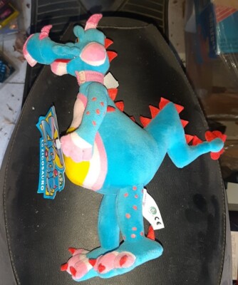 Plush Doll Ziggie The Zygosaur Mascots Precious Games Vintage Toy Figure