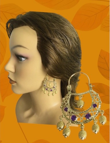 Boucles d’oreilles savoyarde en or modèle 81 – Bijouterie Papere