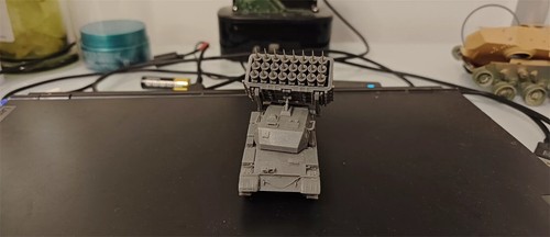 3d Printed 1/72 China GSL111 Tracked Rocket Mine-clearing Vehicle Unpainted Kit - Picture 4 of 5