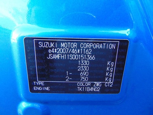 SUZUKI IGNIS 2016-2019 Rear Wiper Motor Mk2 FF21S 376070 - Picture 10 of 10