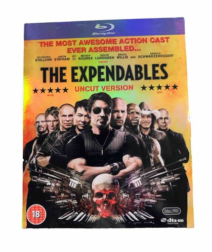 The Expendables - UNCUT  VERSION (Blu-ray, 2010) New & Sealed. Action/Thriller - Afbeelding 1 van 4