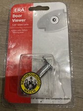 T&uuml;rbetrachter Chrom 120&deg; Glaslinse - ERA f&uuml;r Holz- und Verbundt&uuml;ren SCF0009