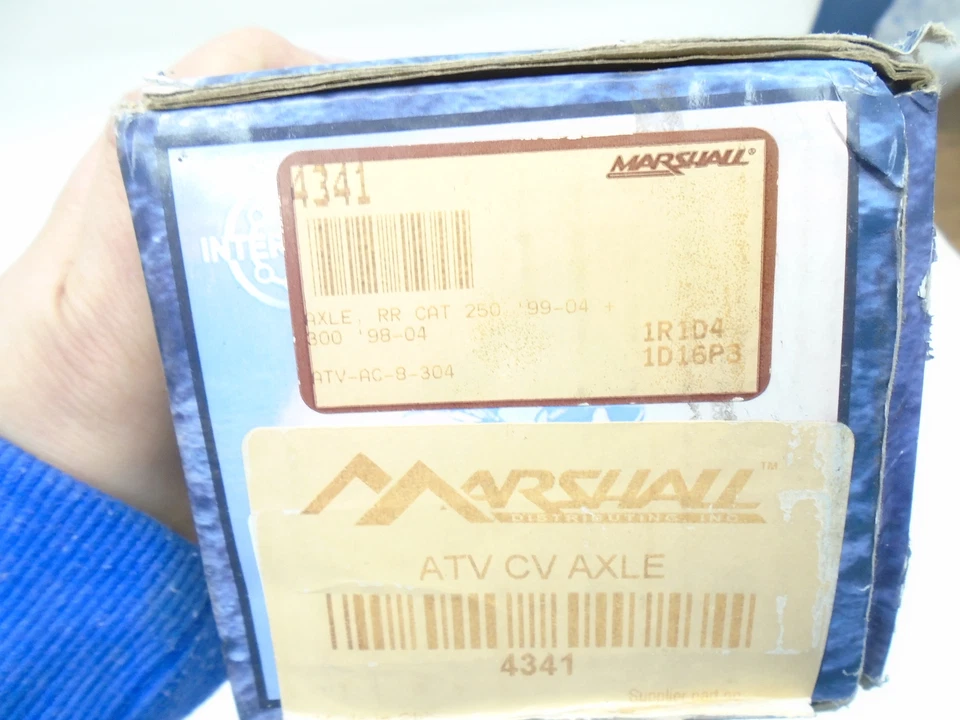 MARSHALL/INTERPARTS 4341 EJE TRASERO DERECHO CV PARA 99-04 MODELOS ARCTIC CAT 250 ATV Foto 2 de 4