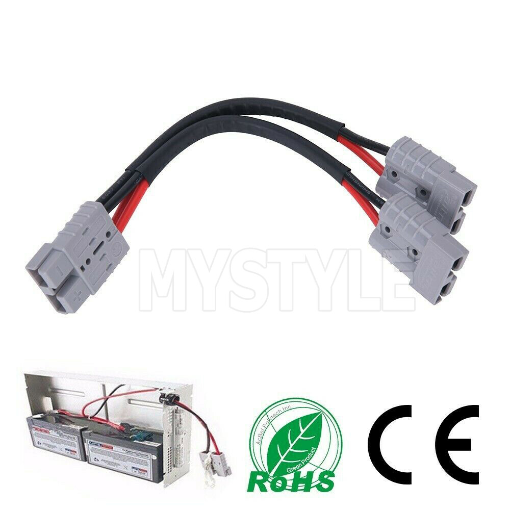 50 Amp Genuine Anderson Plug Connector Double Y Adaptor 6mm Automotive