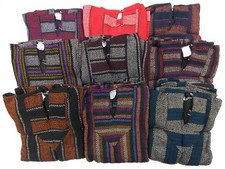 Mexican Poncho Baja Hoodie Surfer Skater Drug Rug Pullover Finely Knit LIMITED