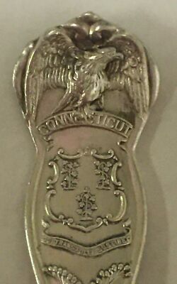 Connecticut Vintage Souvenir Spoon Collectible
